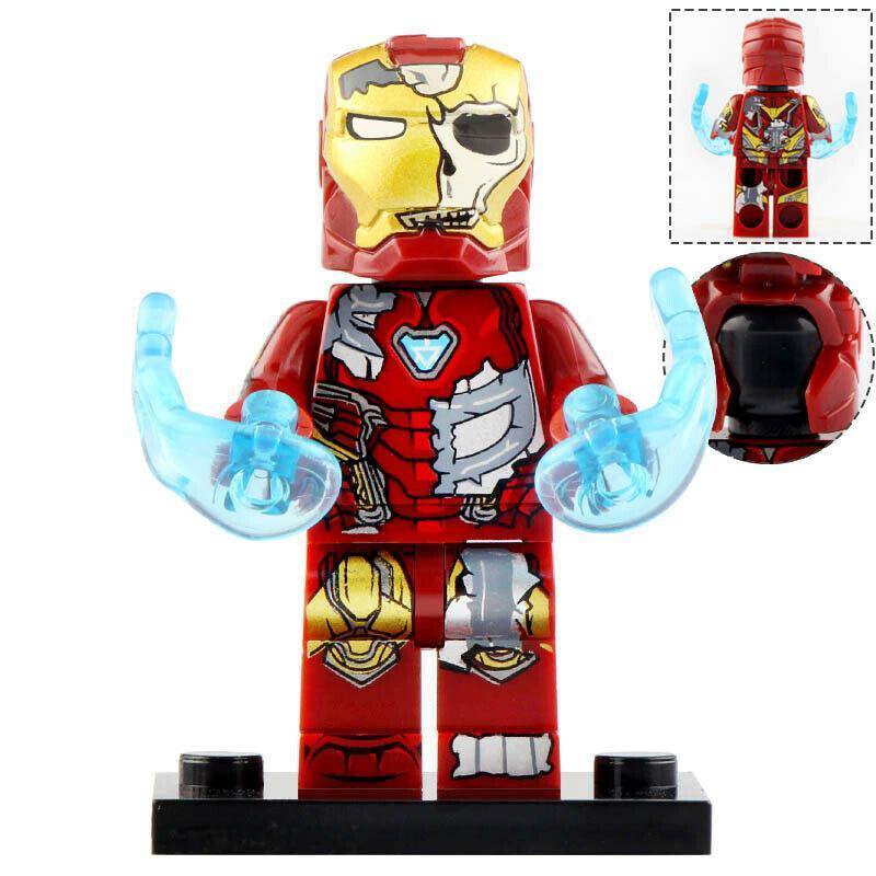 Zombie Iron Man - Spiderman Far From Home Marvel Custom Minifigures Toy Gift