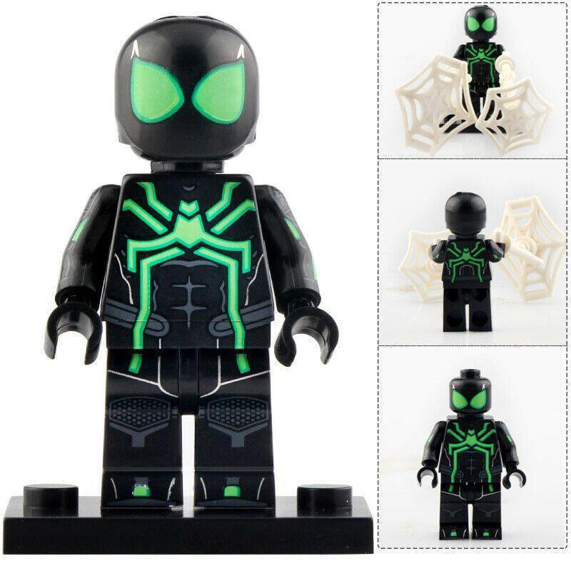 Spiderman Stealth (Big Time) Suit - Marvel Comics Minifigures Toy Collection