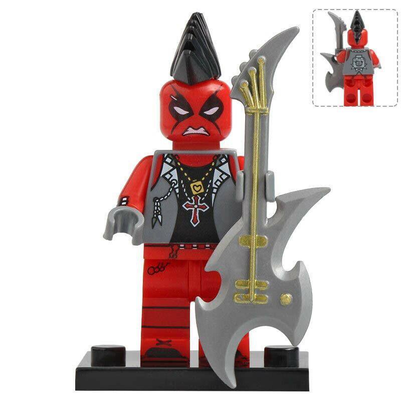 Rock Star Deadpool - Marvel Comics Custom Minifigures Block Gift Toys