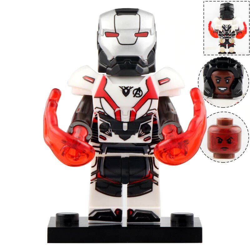 War Machine James Rhodes (Quantum suit) Marvel Endgame Custom Minifigures
