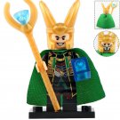 Loki (with Space Stone) Marvel Avengers Endgame Custom Minifigures Toys New