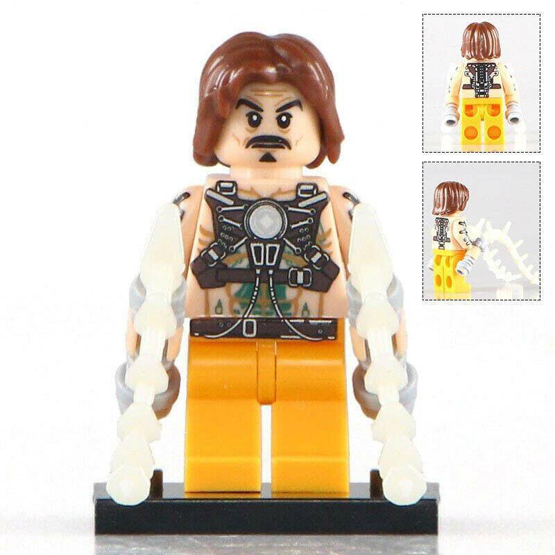 Ivan Vanko (Whiplash) Iron Man 2 Marvel Universe Custom Minifigures Gift Toy