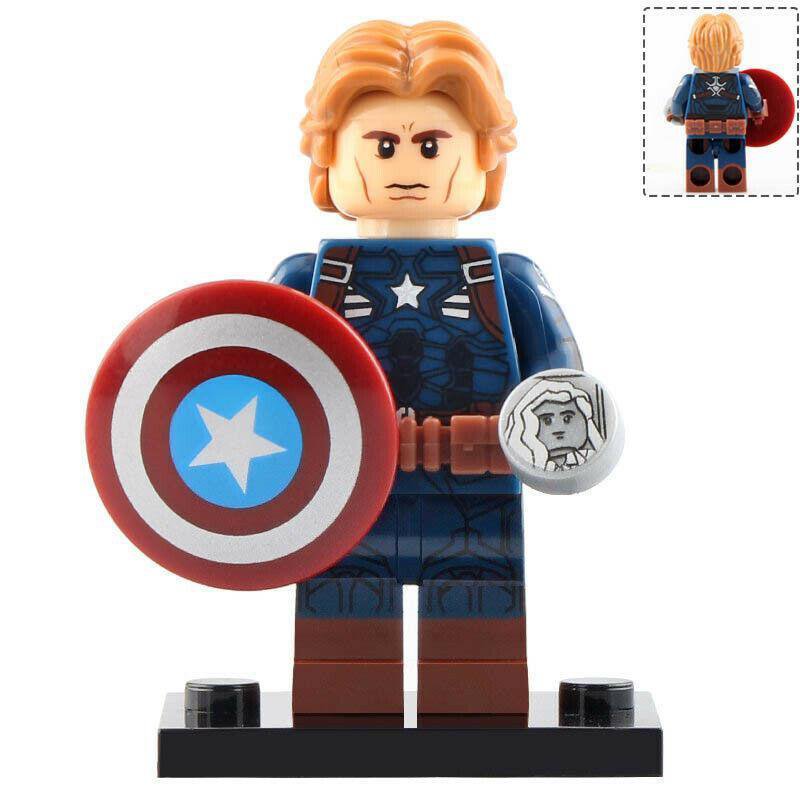 Steve Rogers (Captain America) Marvel Endgame Custom Minifigures Toys