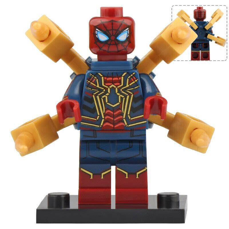 Iron-Spider Spiderman (Infinity War) Marvel Avengers Minifigures Gift Toy