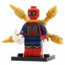 Spiderman (Iron Spider Armor) Avengers Infinity War Custom Minifigures Toy