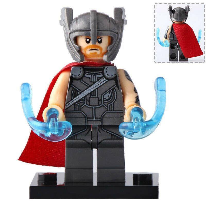 Gladiator Thor (Ragnarok) Marvel Super Heroes Custom Minifigures Gift Toys
