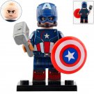 Captain America (Worthy of Mjolnir) Avengers Endgame Custom Minifigures Toy