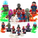 8pcs Spider-Man No Way Home Doctor Strange Mysterio Green Goblin Minifigures