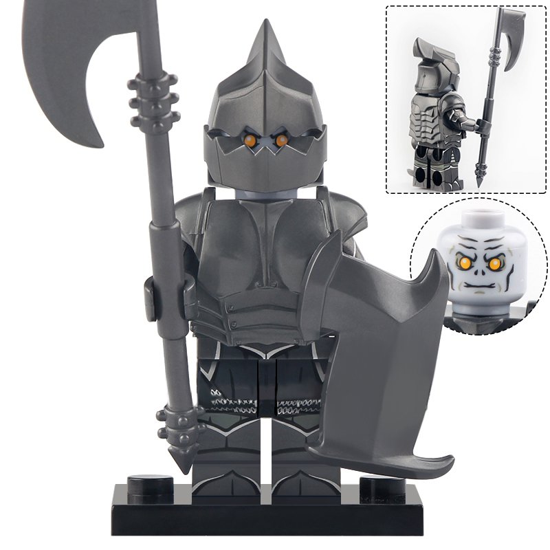 Dol Guldur Orc Heavy Infantry The Hobbit The Lord of the Rings Minifigures Toys