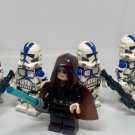 5pcs Star Wars Anakin Skywalker 501st Legion troopers Custom Minifigures Toys