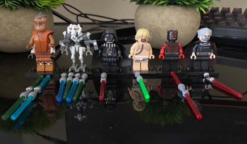 6pcs Star Wars Villains Count Dooku Grievous Pong Krell Darth Maul Minifigures