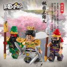 3pcs Peach Garden Oath Liu Bei Guan Yu Zhang Fei the Three Kingdoms Minifigures