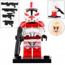 The Coruscant Guard (Clone Shock trooper) Star Wars Minifigures Block Toys
