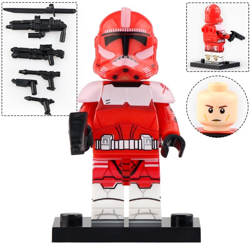 Commander Fox - Coruscant Guard (Clone Shock trooper) Star Wars Minifigures Toys