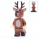Elk Moose Guy - Mascot Animal Costume Minifigures Toy