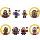 8pcs Doctor Strange the Multiverse Portal Scarlet Witch Mordo Wong Minifigures