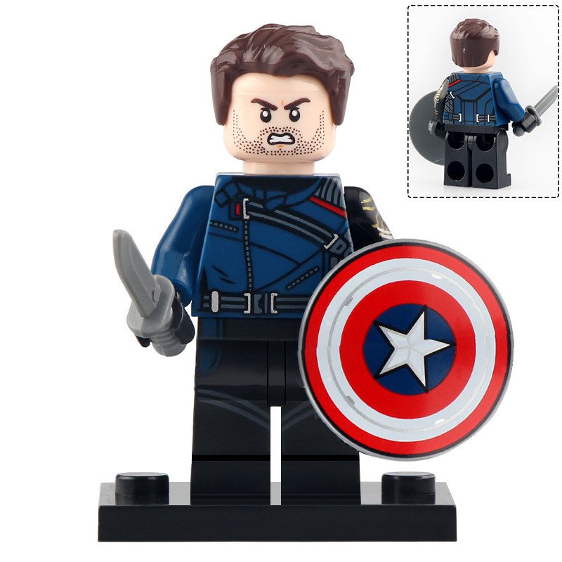 Winter Soldier (Bucky Barnes) Falcon and the Winter Soldier Marvel Minifigures