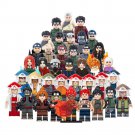 38pcs Naruto Series The Five Kage Might Guy Asuma Choji Suigetsu Minifigures Toy