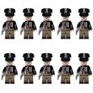 10pcs Napoleonic Wars Prussian Hussars Battalion Minifigures Building Toys