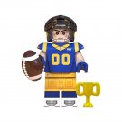 Football Player Rams NFL Super Bowl Rugby Players Minifigures Accessories