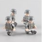 8pcs WW2 Mixed German Army Soldiers Officer Minifigures Weapons Accessories