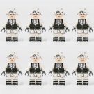 8pcs WW2 German Wehrmacht The 6th Army Winter Uniform Minifigures Accessories