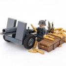 WW2 German Army sIG 33 Howitzer Artillery Soldier Minifigures Accessories