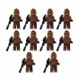 10pcs Star Wars Desert Spec Ops Battalion Clone troopers Minifigures Set