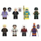 8pcs DC Comics Suicide Squad Amanda Thinker Polka Savant Mongal Minifigures Toys