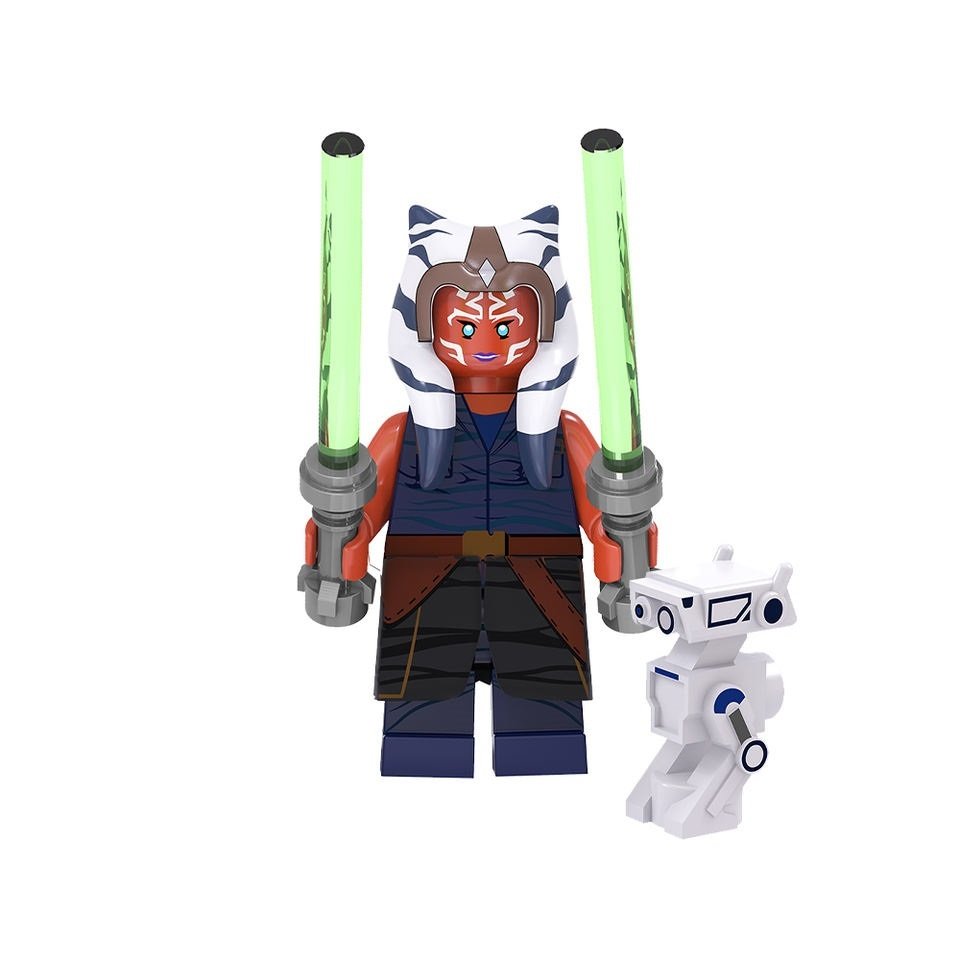 Star Wars The Clone Wars Ahsoka Tano Minifigures Weapons and Accessories