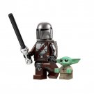 The Mandalorian and Grogu Star Wars Minifigures Building Toys