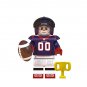 8pcs Football Players Super Bowl NFL Panthers Chargers Texans Lions Minifigures
