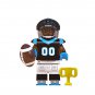 8pcs Football Players Super Bowl NFL Panthers Chargers Texans Lions Minifigures
