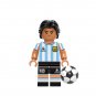 8PCS Famous Soccer players Messi Ronaldo Mbappe Maradona Pele Minifigures Toys