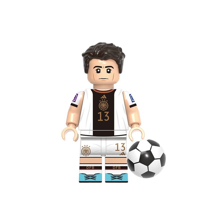 Football Player Thomas Muller Minifigures Germany World Cup Champion