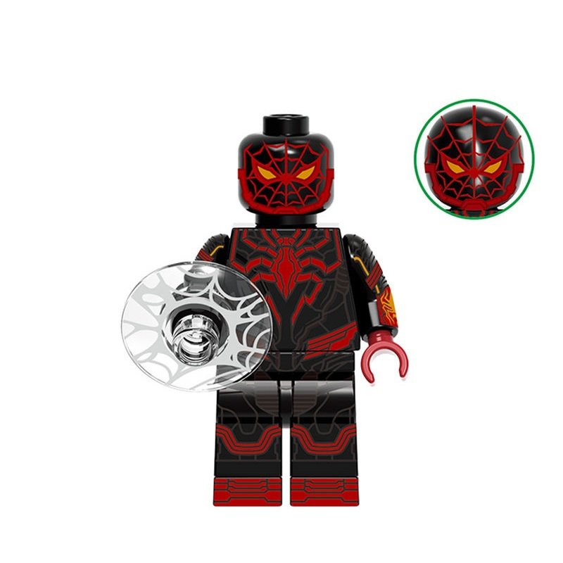 Spider-Man Miles Morales S.T.R.I.K.E. Suit Minifigures Accessories