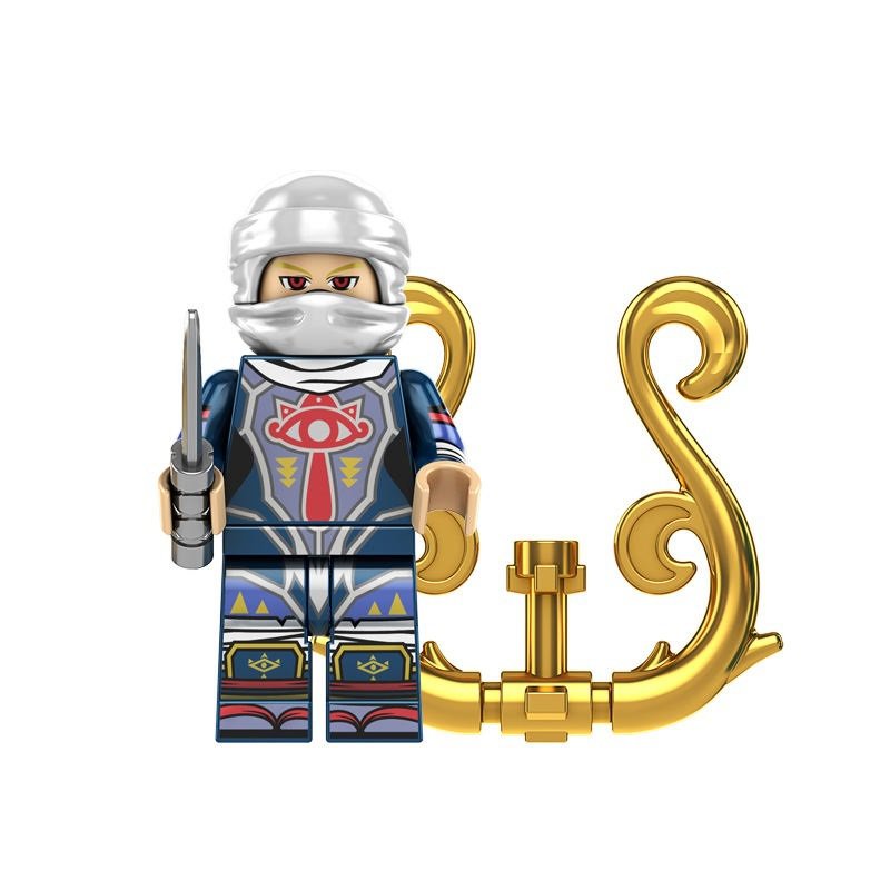 The Legend of Zelda Sheik Minifigures Weapons and Accessories