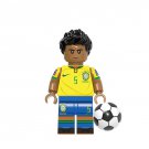 Brazilian Football Player Casemiro Minifigures Professional Soccer player