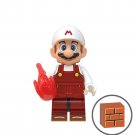 Super Mario Brothers The Fire Mario Minifigures Accessories