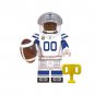 8pcs Football Players NFL Super Bowl Patriots Colts Bears Seahawks Minifigures