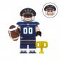 8pcs Football Players NFL Super Bowl Patriots Colts Bears Seahawks Minifigures