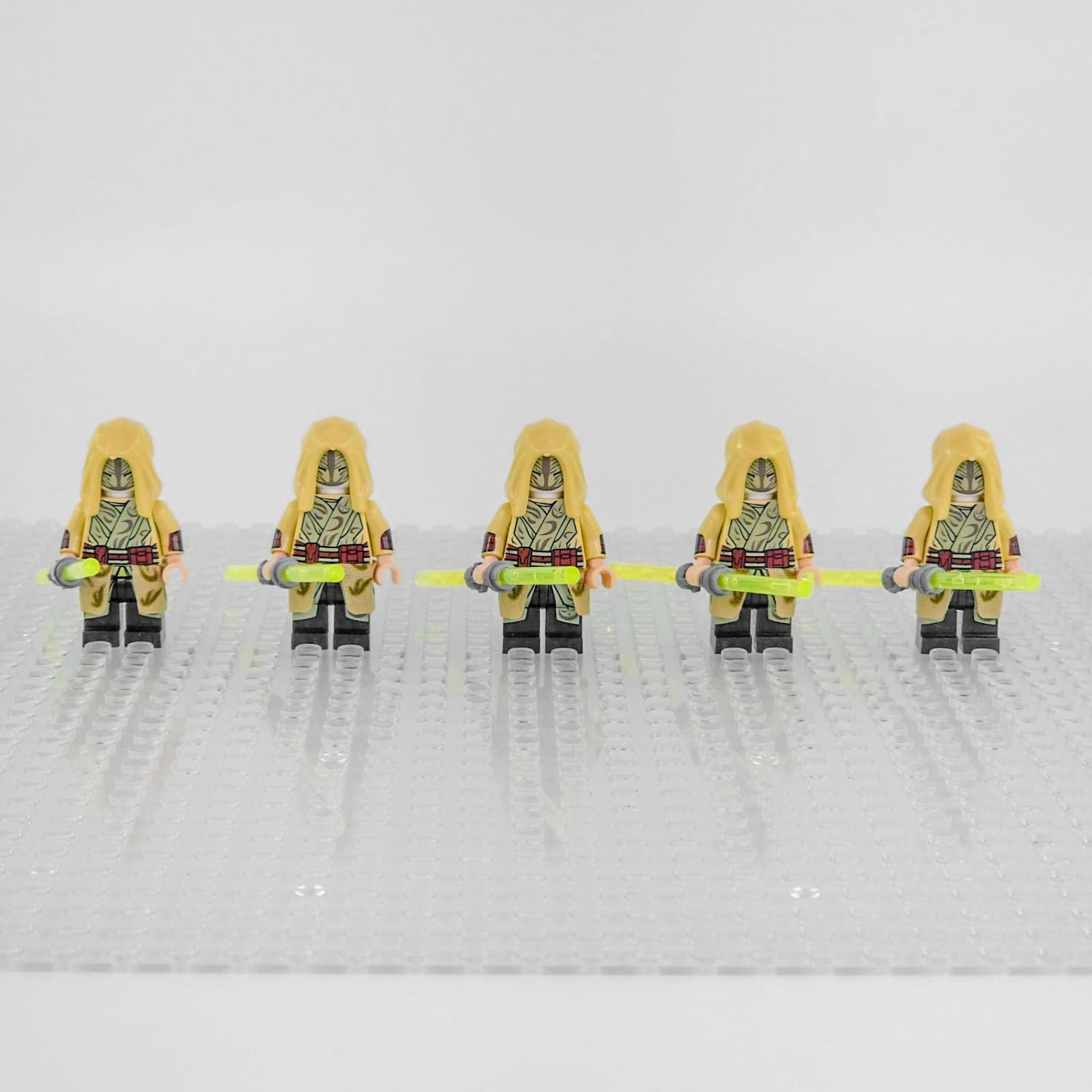 5pcs Star Wars Jedi Knights Jedi Temple Guards Minifigures Set