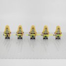 5pcs Star Wars Jedi Knights Jedi Temple Guards Minifigures Set