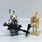 Star Wars 501st Heavy Assault Trooper vs Battle Droid Minifigures Accessories