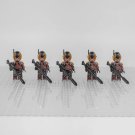 5pcs Star Wars Desert Special ops trooper Minifigures Weapons and Accessories