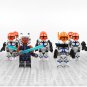 12pcs Star Wars 332nd Company Ahsoka Commander Vaughn Minifigures Accessories