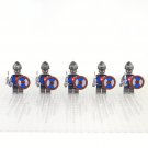 5pcs Wars of the Roses England House of Beaufort Soldiers Minifigures Set