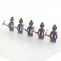 5pcs Wars of the Roses England House of Beaufort Soldiers Minifigures Set