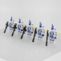 5pcs Star Wars 501st Legion Communications Troopers Minifigures Accessories