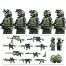 5pcs Elite UK Forces British Special Air Service (SAS) Minifigures Accessories